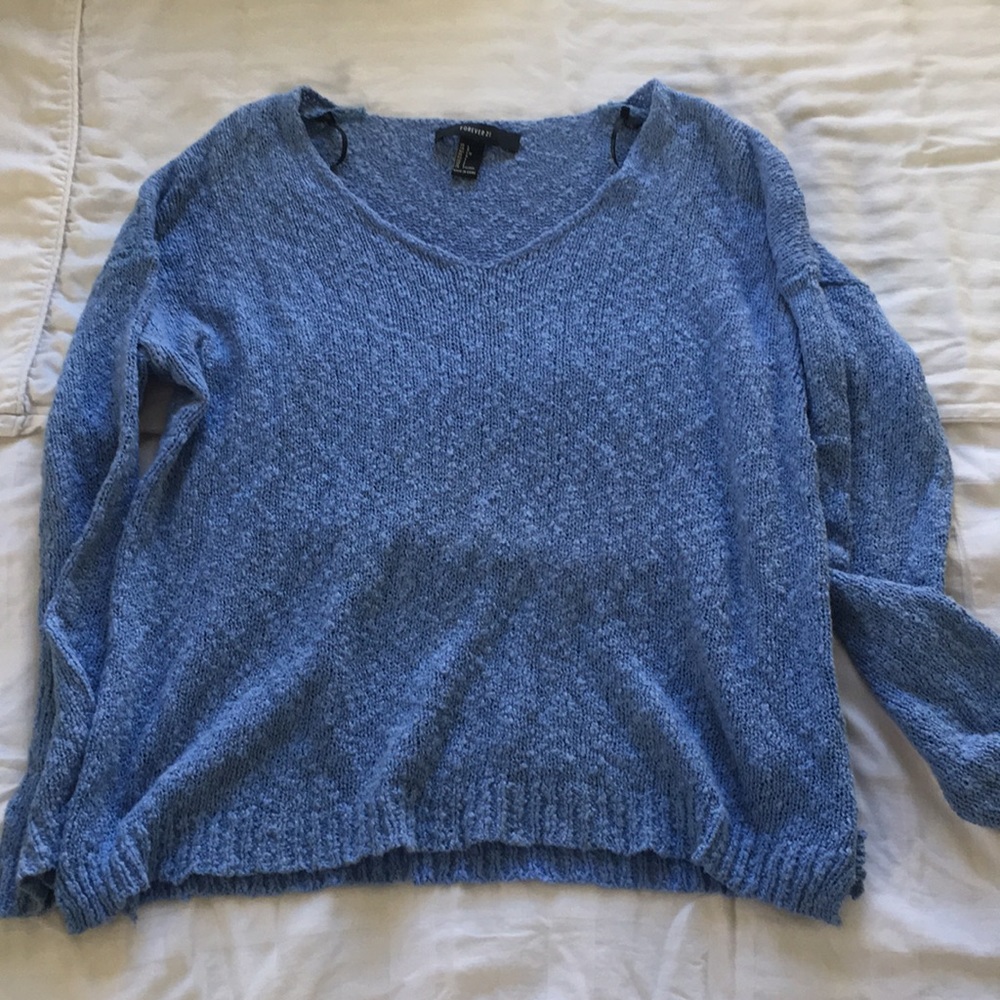 Light blue sweater